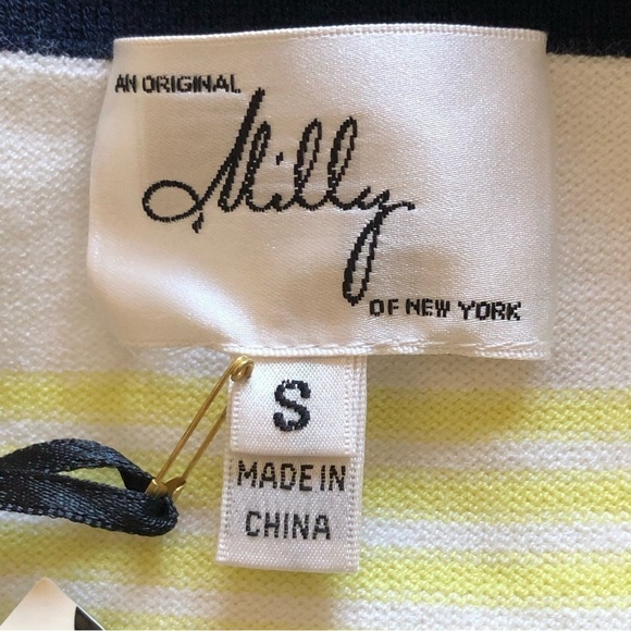 Milly Of New York Sweater Dress Multicolored Stripes Size Small - Picture 2 of 9